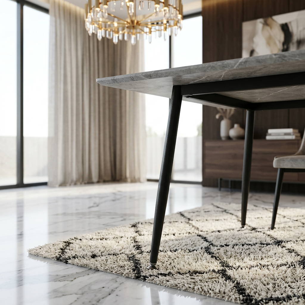 Oxford Grey Ceramic Table
