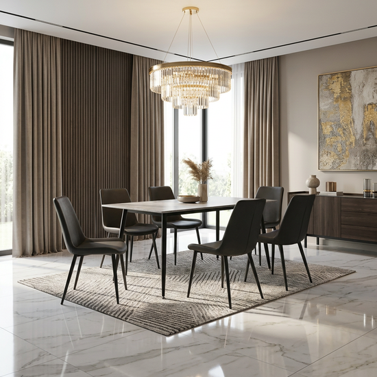 Oxford Grey Ceramic Table