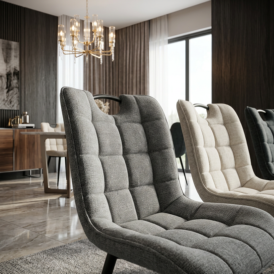 Monza Grey Dining Chairs