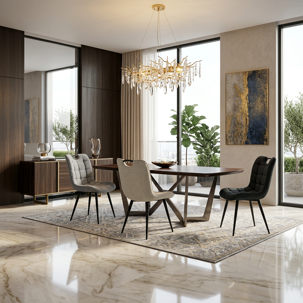 Monza Grey Dining Chairs