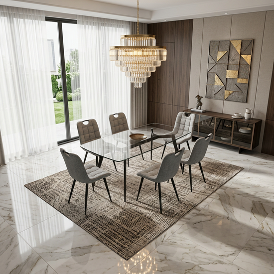 Monza Grey Dining Chairs
