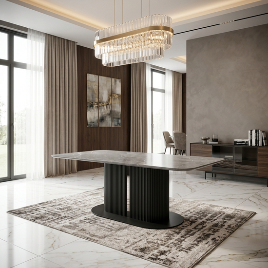 Sydney Grey Ceramic Coffee Table
