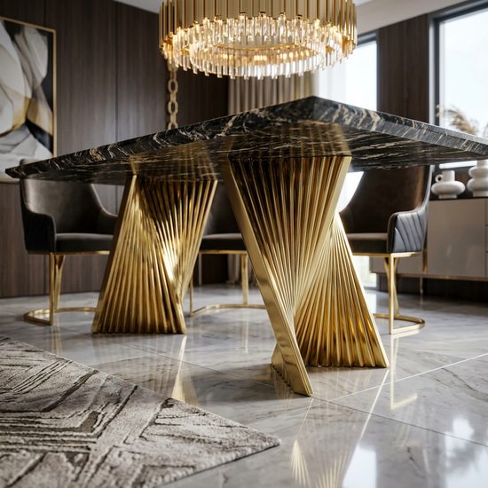 Ravello Black & Gold Coffee Table