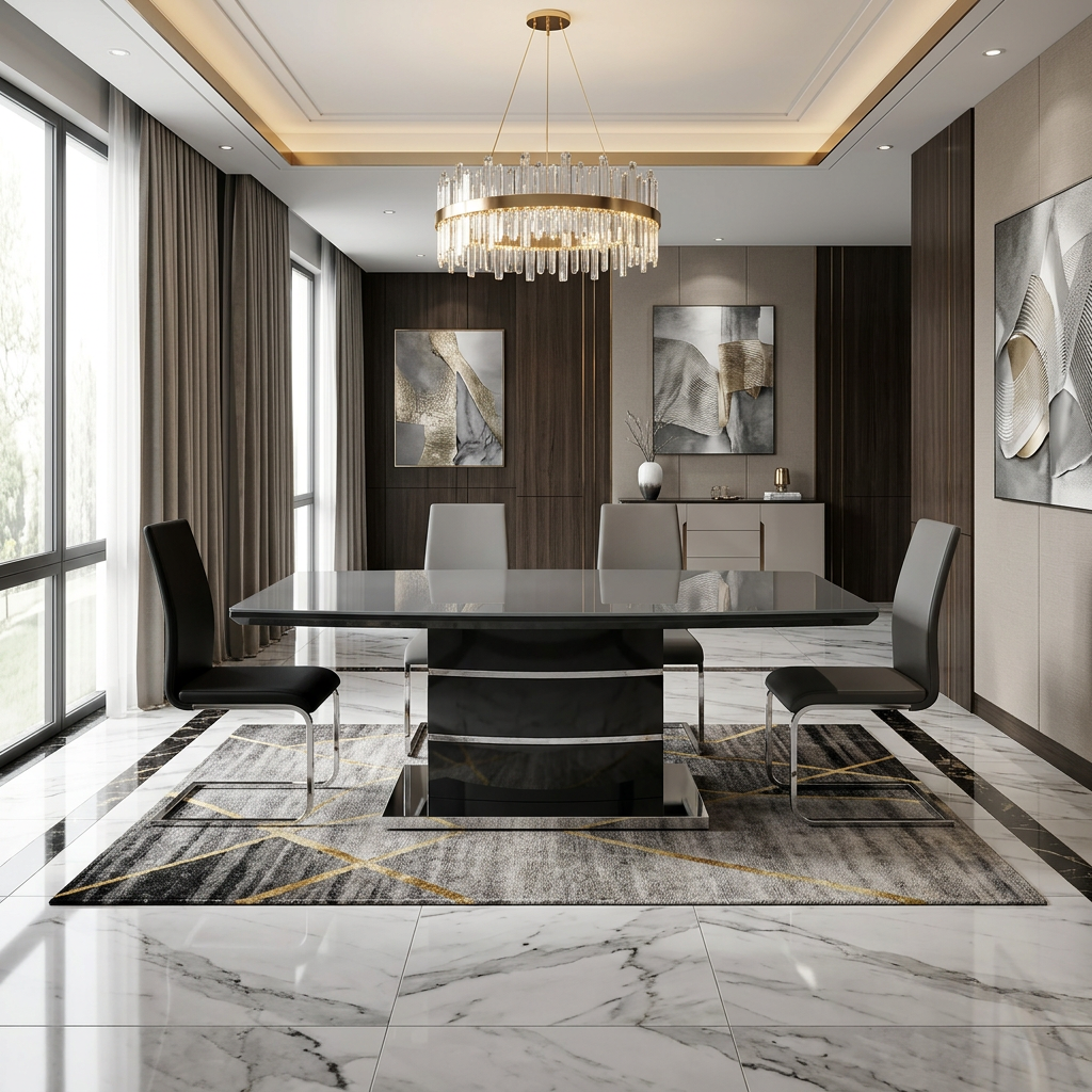 Milan Grey Coffee Table