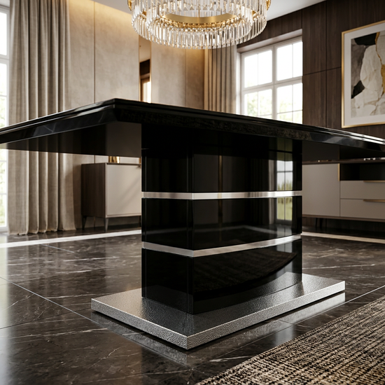 Milan Black Coffee Table
