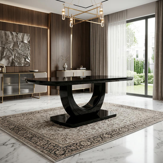 Texas Black Coffee Table