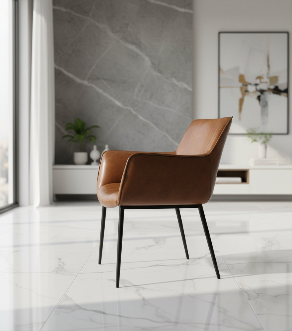 Rustic 02 Dining Chair - Brown