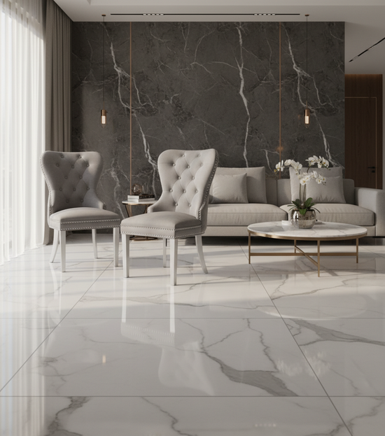 Nocca Dining Chair - Grey Velvet
