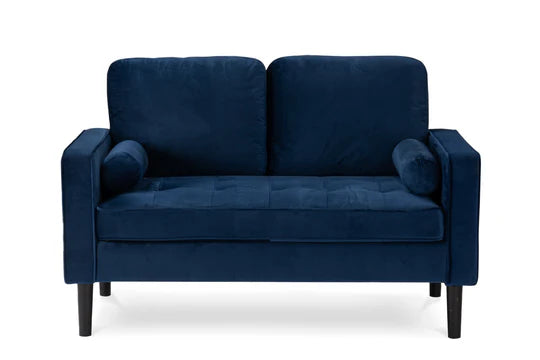 Velvet Blue 2 Seater Sofa ACCESSO
