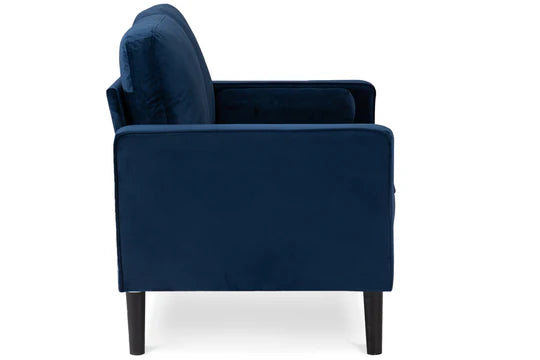 Velvet Blue 2 Seater Sofa ACCESSO