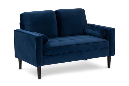 Velvet Blue 2 Seater Sofa ACCESSO