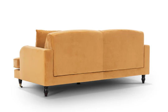 Velvet Gold 3 + 2 Seater Sofa Set STILE