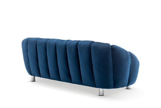 Velvet Blue 3 Seater Sofa CANAPÉ