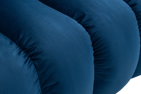Velvet Blue 3 Seater Sofa CANAPÉ