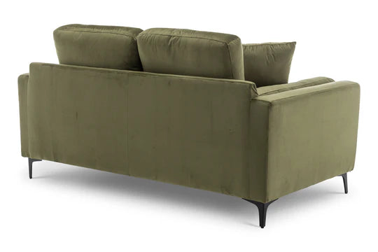 Velvet Sage Green 2 Seater Sofa QUARTIERE