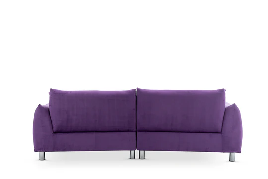 Velvet Purple 3 Seater Sofa ARTE