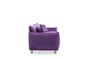 Velvet Purple 3 Seater Sofa ARTE