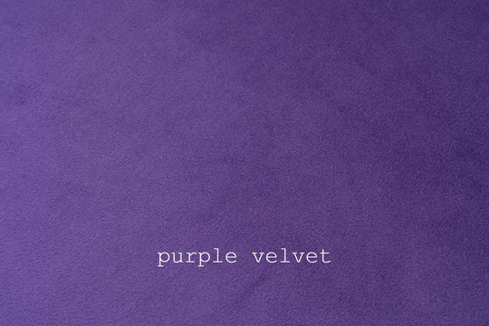 Velvet Purple 3 Seater Sofa QUARTIERE