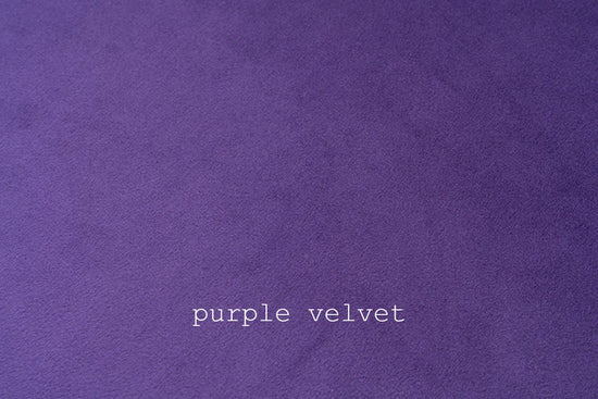 Velvet Fabric Chesterfield Purple 2 Seater Sofa With Silver Feet BOSCO