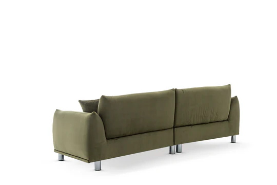 Velvet Sage Green 3 Seater Sofa ARTE