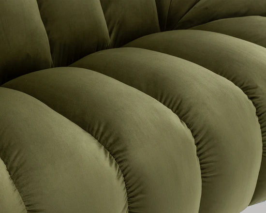 Velvet Sage Green 2 Seater Sofa CANAPÉ