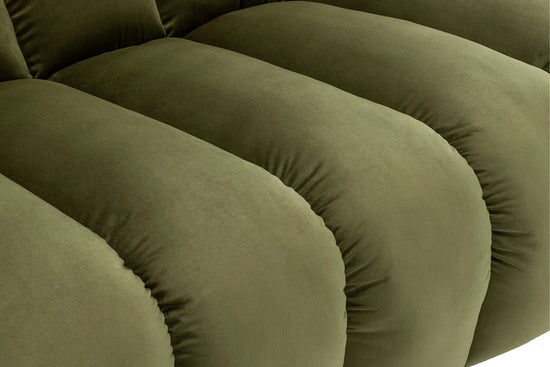 Velvet Sage Green 3 Seater Sofa CANAPÉ