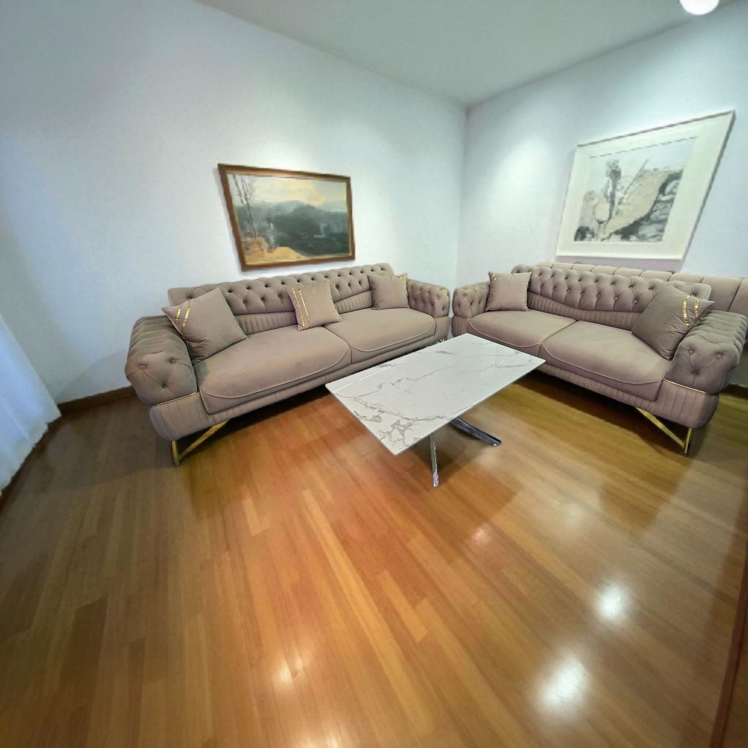 Rio  Brown 2+3 Seater  SETTEE