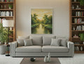 White  3 Seater Sofa Polyester Fabric Sofa Bentley