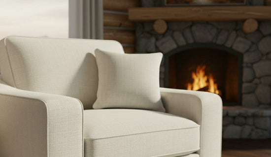 Beige 1 Seater seater Polyester Fbric sofa set Nabraska