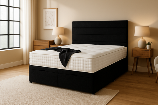 naples bed black