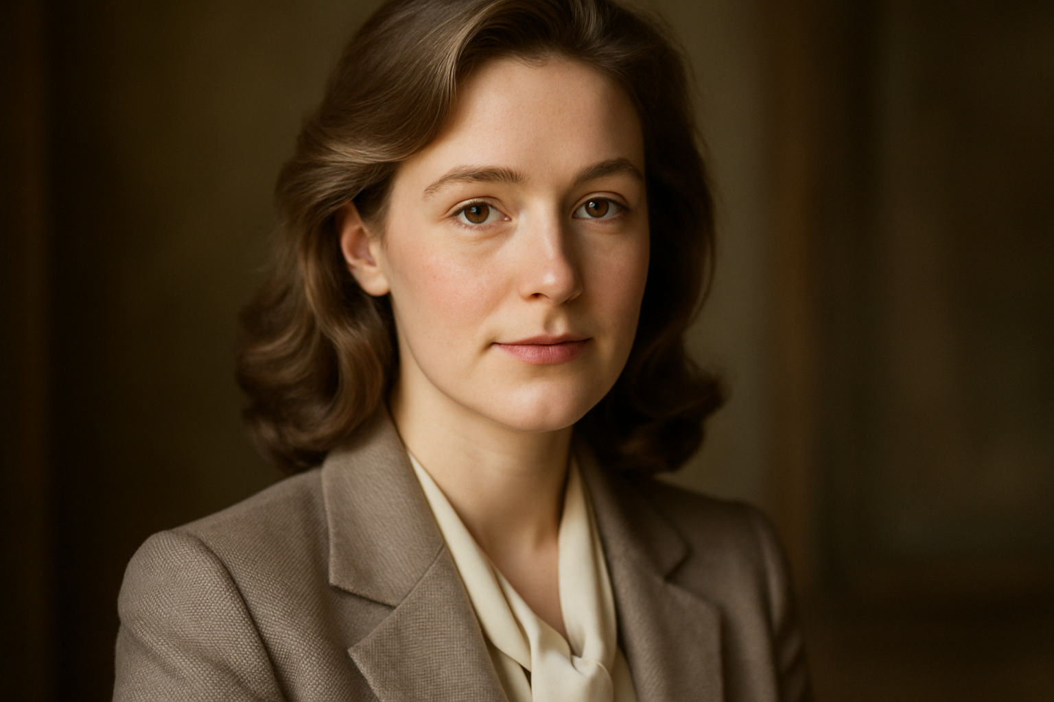 Yound britsh lady portrait